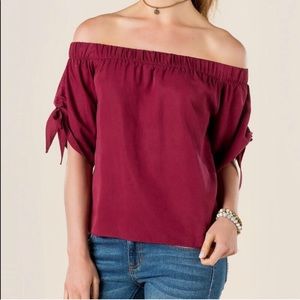 Francesca’s Off The Shoulder Top